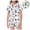 White, variant on Color Me Pajamas for Kids Diy Hand Painted Homewear Set Short Sleeve 2 Piece Pajamas Set New Years Gifts 6-7 Years