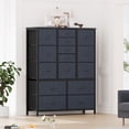 thumbnail image 2 of Qinaqin 48"h Tela Almacenamiento cm de Profundidadresser para Dormitorio Closet Alturaallway Living Sala (Grey), 2 of 8