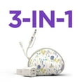 thumbnail image 3 of HyperGear TECHcessories 30-Watt USB-C PD Charging Kit with Travel Pouch (Purple Floral), 16235, 3 of 13