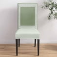 thumbnail image 4 of Vintage Dining Room Chair Covers Set of 4, Sage Green Greece Pattern Farmhouse Stretch Chair Slipcovers Removable Washable Seat Cover Chair Protectors for Kitchen Home, Hotel Banquet, 4 of 6