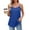 Blue, variant on Fnooota Loose Fit Tank Tops for Women, Workout Casual Sleeveless Summer Shirts Green Size 2XL