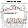 thumbnail image 6 of HELLHERO Christmas Walker Seat Cushion Cover and Seat Back Covers for Elder Stretchable Material Comfortable for Seniors Men Women, 6 of 7