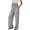 #145-Black, variant on Cutuoiiu Women Gingham Print Smocked High Waist Wide Leg Pants with Pockets Casual Plaid Trousers Gifts