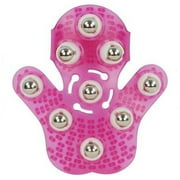 Palm Shaped Stress Relax Massager With 360 Rotating Roller Ball For Neck Back Shoulder