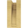 thumbnail image 4 of 5"W x 5"D x 10"H Wide Rivera Rough Cedar Woodgrain TimberThane Corbel, Primed Tan, 4 of 6