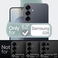 thumbnail image 2 of JETech Magnetic Silicone Case for Samsung Galaxy S26, Compatible with MagSafe, Silky Touch (Midnight Green), 2 of 7