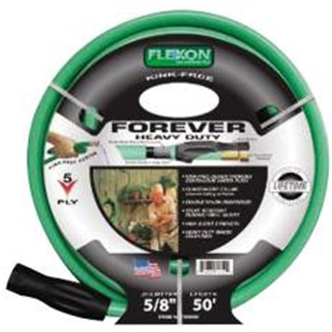 Flexon 11512C Garden Hose 5Ply . 62 inch X 50 Ft. Pack