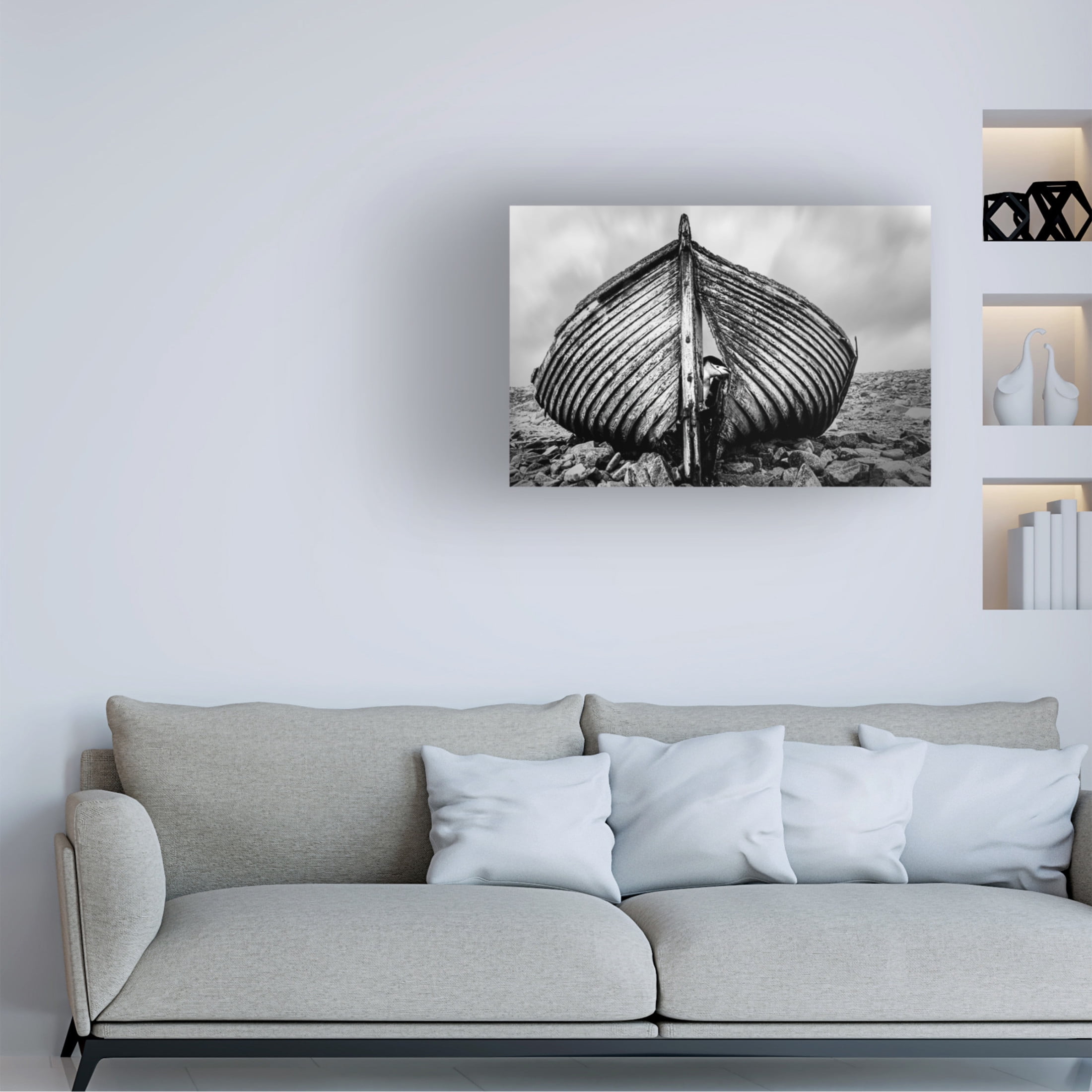 Trademark Fine Art Jie Jin Qpeekabooq Canvas Wall Art