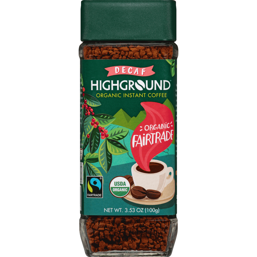 Highground Organic Decaf Instant Coffee 3.53 oz