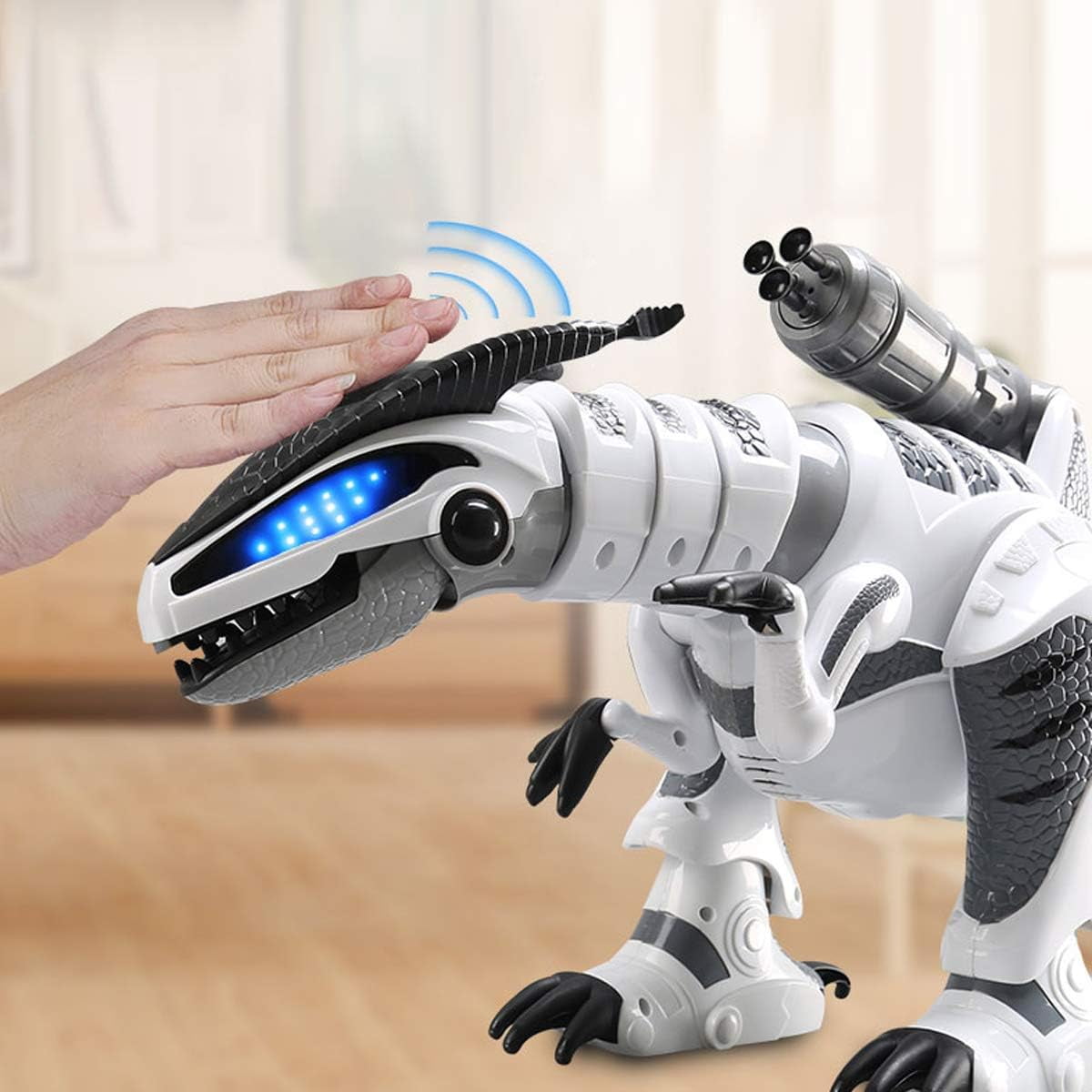 RC Robot Dinosaur Intelligent Interactive Smart Toy Electronic Remote Controller Robot Walking Dancing Singing with Fight Mode Toys