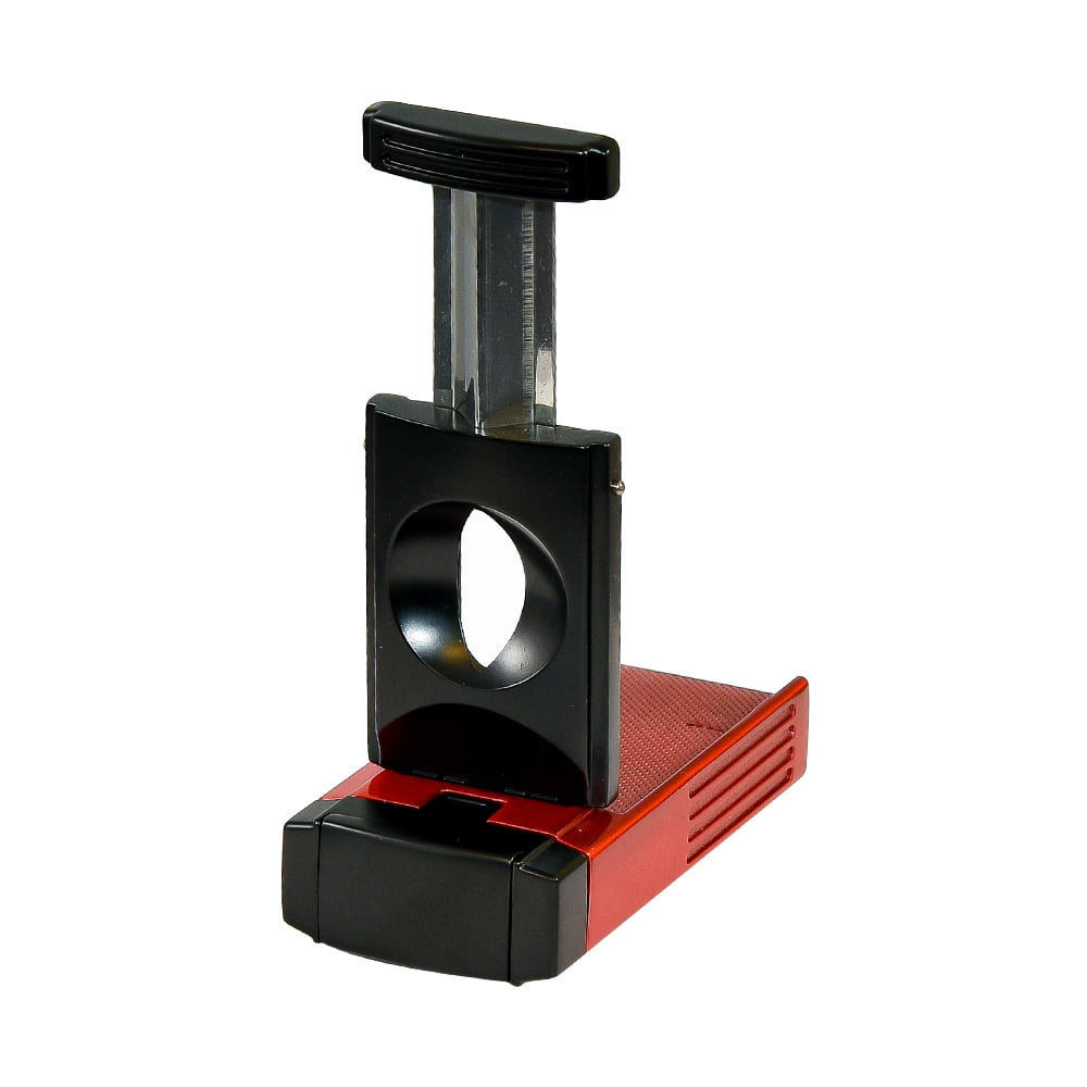 Lotus Duke Torch Lighter with V-Cutter - Red & Black
