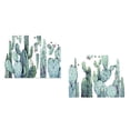 thumbnail image 2 of 2 piezas pegatina de pared de cactus, 2 of 3