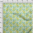 thumbnail image 2 of oneOone Cotton Poplin Mint Fabric Leaves Fabric For Sewing Printed Craft Fabric By The Yard 42 Inch Wide, 2 of 4