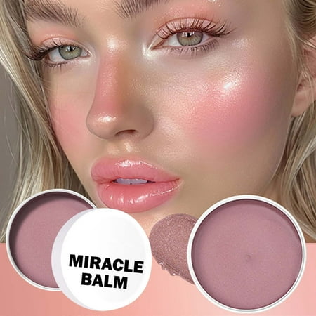 

Lip & Mulit Use Glow With Vitamin E Beauty Create Lightweight & Finish brush for cheeks angled