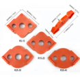 thumbnail image 1 of Guardoinrt Professional 4x Router Corner for Smooth Orange 111x80x18mm 1Set, 1 of 6
