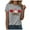 Grey, variant on larppty Valentines Day Cute Love Heart Gnome Leopard Women Girls T-Shirt Fashion Clothes (White, XXL)