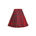 thumbnail image 5 of 3 Pieces School Uniform Girls White Shirt Skirt Collar Bow Tie 13-14 Years, 5 of 6