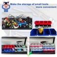 thumbnail image 4 of UYGDUY-3 PCS Screw Organizer Boxs with Lids,4 Compartments Tools Organizer Boxs,Hardware Tool Box Plastic Parts organizer Bin with Locks,Suitable for Home, Repair Shop, Tool Classification Storage Bo, 4 of 4