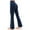F-111Navy, variant on Yoga Pants For Women High Waisted Solid Color Flared Slim Fit Stretchy Comfortable Sports Pants Trousers For Daily Wear Navy Xxl
