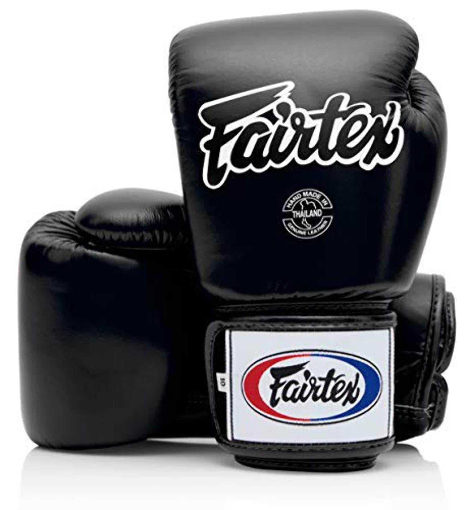 Fairtex 14オンス　正規品 Fairtex Muay Thai-Style Sparring Gloves 14 oz Black / White