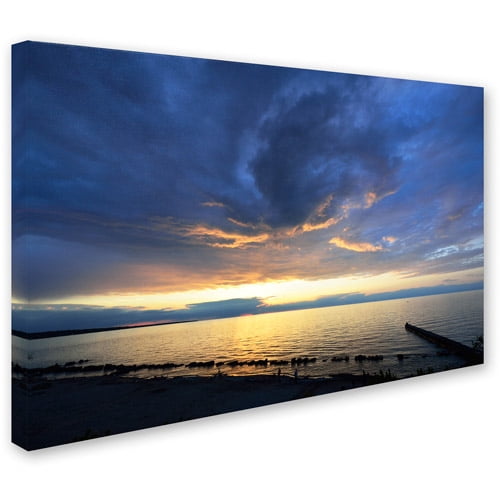 "Sweeping North Coast Sunset" Canvas Art by Kurt Shaffer