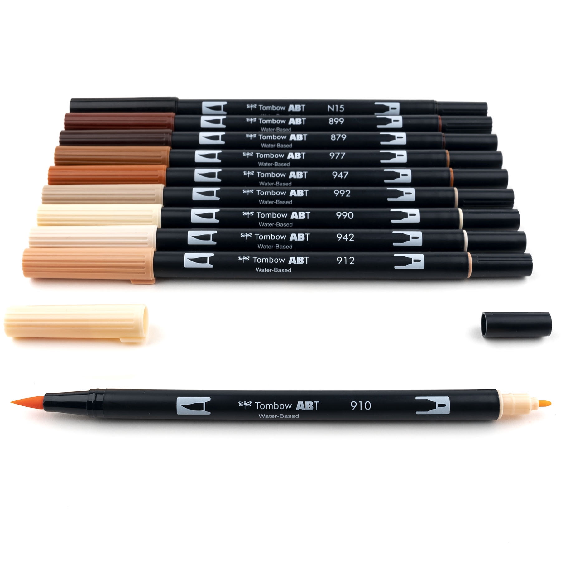 Tombow Dual Brush Pen Art Markers, 10-Pack, Portrait