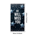 thumbnail image 3 of LUUFILx Starry Night We Will Miss You Backdrop Farewell Banner Event Celebration Party Supplies Photography Props Background Decorations, 3 of 8