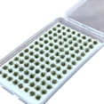 thumbnail image 1 of Abbracc 4mm Grass Tuft Model Grass Model Grass Vegetation groups for Scenery Model Train White Green, 1 of 9