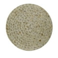 thumbnail image 3 of A & B Home Transitional Round Pedestal Stool With Tan And Gold Finish 48744, 3 of 7