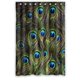 thumbnail image 1 of ABPHQTO Cortina de ducha de plumas de pavo real Cortina de ducha impermeable 120x180 cm, 1 of 2