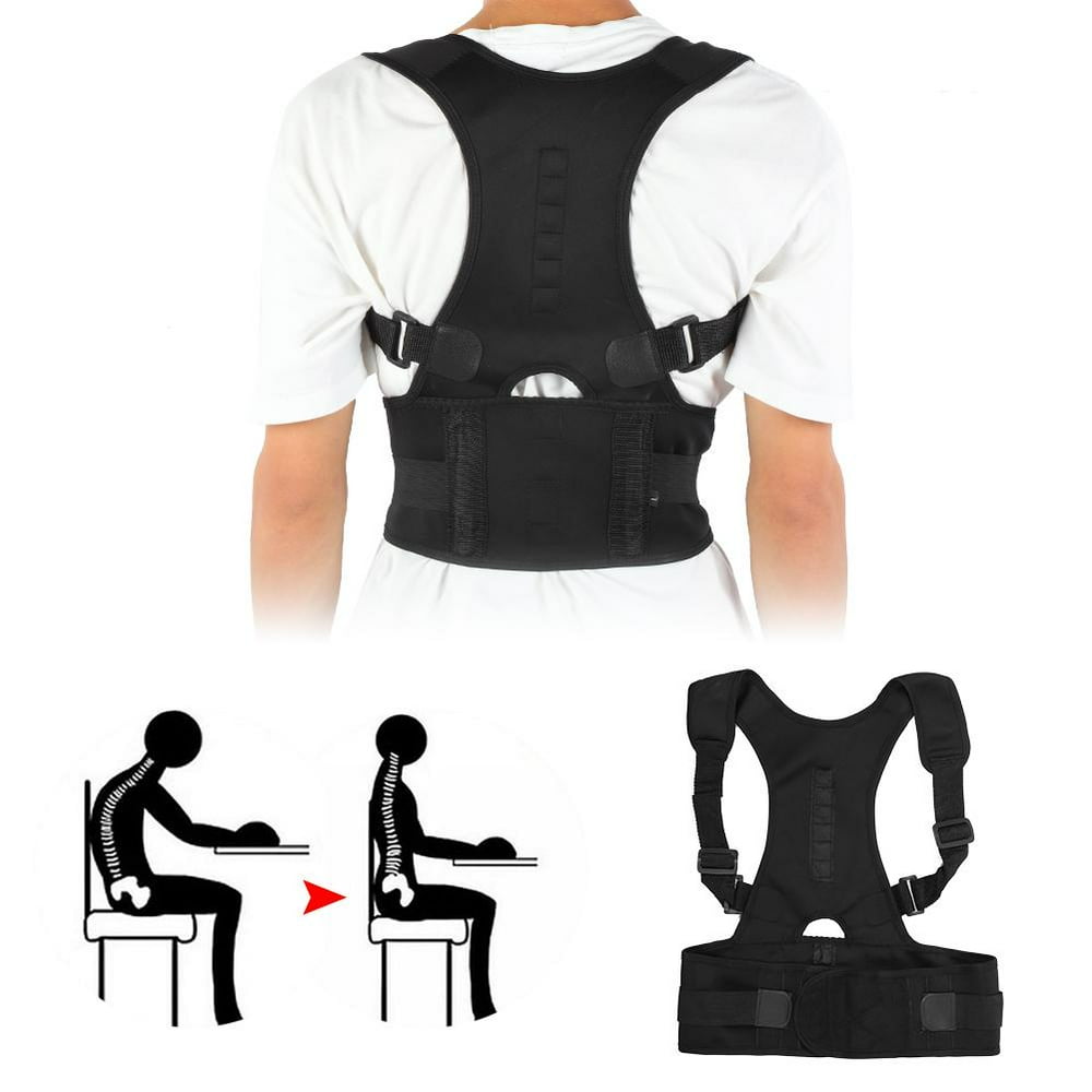 OTVIAP Portable Posture Corrector Brace Back Spine Support Fixing Belt