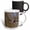 Multicolor, variant on 3drose, Mallard Drake Flying., 11oz Two-tone Black Mug