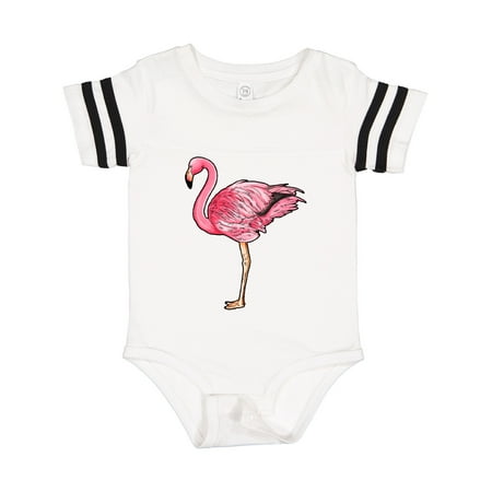 

Inktastic Pink Flamingo Gift Baby Boy or Baby Girl Bodysuit