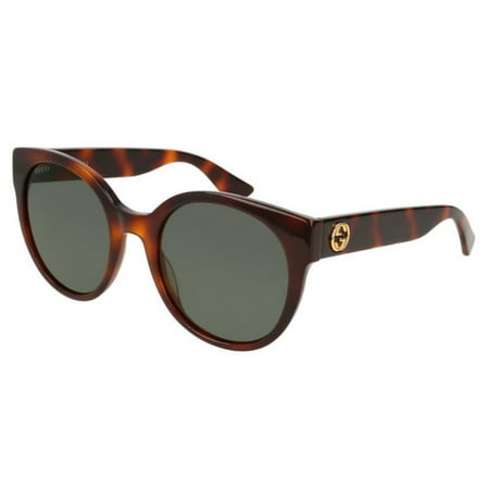 Havana Round Ladies Sunglasses - GG0035S-011