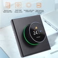 thumbnail image 5 of BIMZUC Smart WiFi Thermostat Electric Floor Heating Controller 16A Digital Temp Control ±1°C Accuracy Color LCD 95-240V (3.4 inches / 8.6 cm) Black, 5 of 9