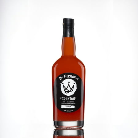 Los Hermanos Sangria Guava Wine, 750 ml, Glass Bottle 7.5% ABV