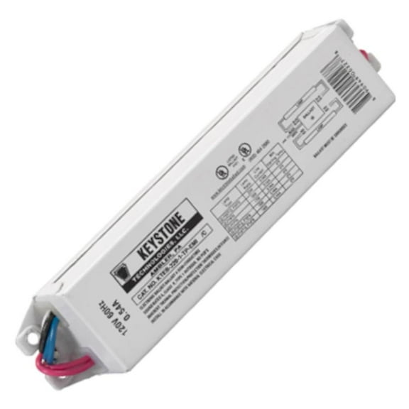 Keystone KTEB-220-1-TP-EMI 2-Lamp T12 Fluorescent Ballast - 20W, 120VAC