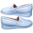 thumbnail image 4 of Zapatos De Enfermera Blancos De Piel Para Mujer Ideal Para Guarderias Clinico Restaurantes y Hoteles, 4 of 6