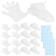 thumbnail image 3 of BRIGHTFUFU 1 Juego de cubiertas desechables hidratantes para los pies, guantes desechables transparentes, guantes transparentes para los pies, 3 of 7