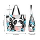 thumbnail image 5 of Disketp Panda Cute Pink Hearts Bolsa Tote Estampada para Mujer, Bolso de Hombro y de Mano para Compras y Viajes, 5 of 8