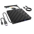 thumbnail image 1 of 7 in 1 USB Ultra-Slim Portable CD/DVD Player Burner, 1 of 1