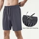 thumbnail image 2 of Pantalones cortos deportivos para hombres Cintura elástica Cordón Bolsillo con cremallera Secado rápido, 2 of 7