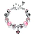 thumbnail image 1 of Pulsera con abalorio de perro cachorro para chicas adolescentes, pulseras con abalorio de corazón de amor, regalos para niñas, joyería de cumpleaños TUNC Sencillez, 1 of 5