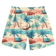 thumbnail image 6 of Fancifize Boys Tropical Casual Shorts, Stretchy Waist Casual Summer Pants for Beach Party & Daily Wear (Ages 7-14), 6 of 6