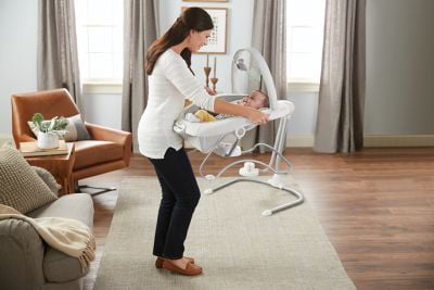 graco duet sway swing with portable bouncer