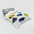 thumbnail image 3 of Ambesonne Fish Bedding Set 3 Pcs, Cod Bonito Palette, Twin, Multicolor, 3 of 3