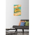 thumbnail image 2 of Time for Tacos! Wall Poster with Push Pins, 14.725" x 22.375", 2 of 3