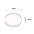 thumbnail image 3 of Raindrops 10Pcs White Silicone Eyelash Pads Gasket Lash Holder Easy to Clean for Extensions, 3 of 8