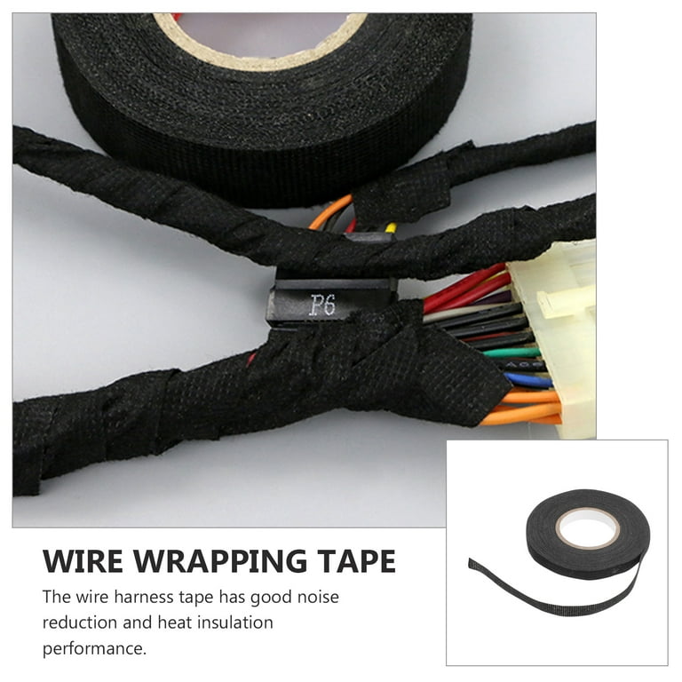 1 Roll Wire Harness Fuzzy Fleece Cloth Tape Noise Damping Adhesive Fabric  Tape