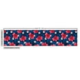 thumbnail image 2 of Ambesonne Navy and Blush Fabric by the Yard Upholstery, Exotic Hibiscus Art, 2 Yards, Navy Blue Dark Coral, 2 of 4